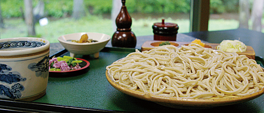 芭蕉庵の手打ちそば