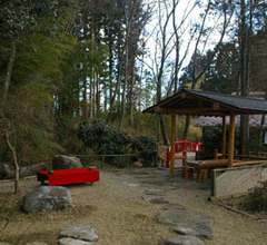 竹庵の日本庭園