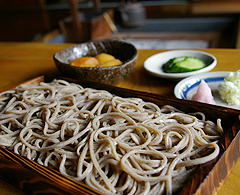 素材の味が引き立つ、素朴な味わいの蕎麦